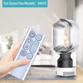 Neu Fan Fernbedienung Kompatibel mit Dyso n AM10 Luftbefeuchter Lüfter 303117-01 966569-06, Nicht Metall, Silber