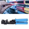 90° Angled RJ45 Termination Tool, Blue Keystone Jack Tool for