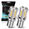 UPXSXT 2Pcs 1156 LED Bulb Amber, 7507 BAU15S Py21w Led