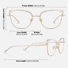 Zeelool Reading Glasses for Women Men Blue Light Blocking Readers