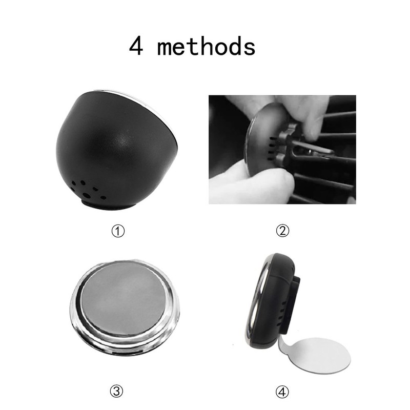 idain Car Dashboard Thermometer - Mini Vehicle Thermometer Decoration Air
