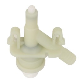 KUIDAMOS RV Water Valve Kit, Stable Connection Leak Proof Anti Crack 8PCS RV Toilet Flush Valve Wear for 300 310 320 Series