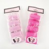 Portable Clip Hair Rollers 5-Pack 2 Pink 2ea