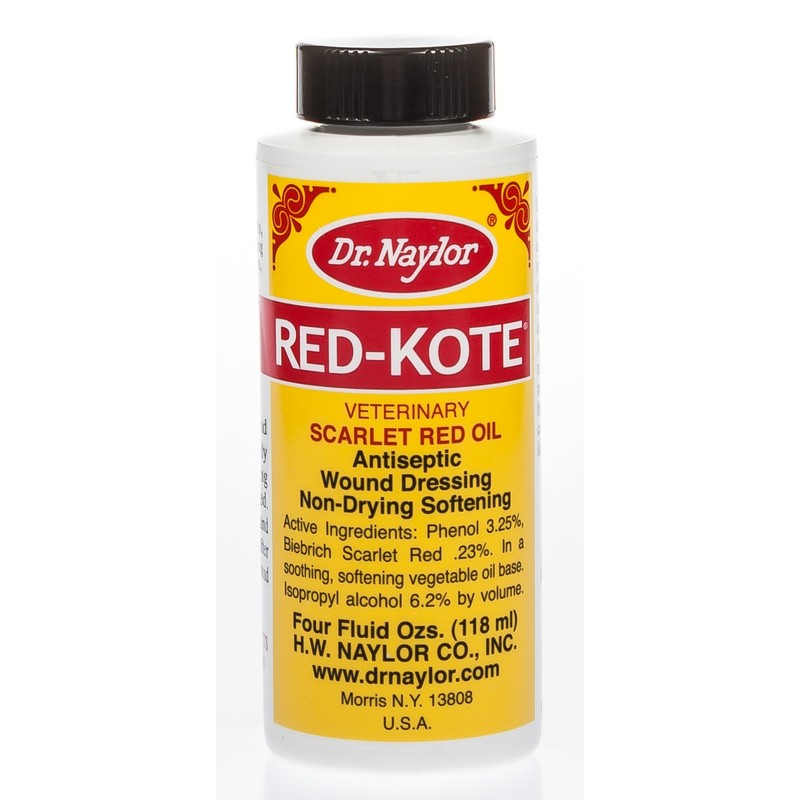 Dr. Naylor Red-Kote Dauber (4 oz.) - Non-Drying, Soothing and