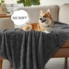 Luciphia Small Dog Blanket Washable Pet Bed Cover Soft Fluffy