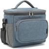FlowFly Insulated Reusable Lunch Bag Adult Large Lunch Box for