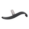 Curved Lathe Tool Rest Alloy Steel and Cast Iron 25mm