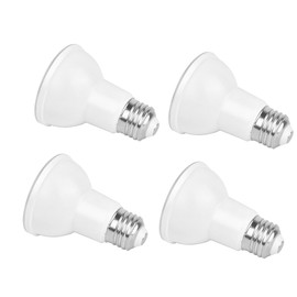 4-Pack of 7W PAR20 Led Bulb,50W Equivalent,E27,5000K (Daylight White),40°Beam Angle,550lumens,Dimmable