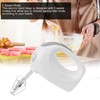 Electric Hand Mixer 300W 5 Speed Bowl Rest Safe Multidirection