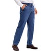 voeeron Mens Elastic Waist Jeans Relaxed Fit Men's Jeans with
