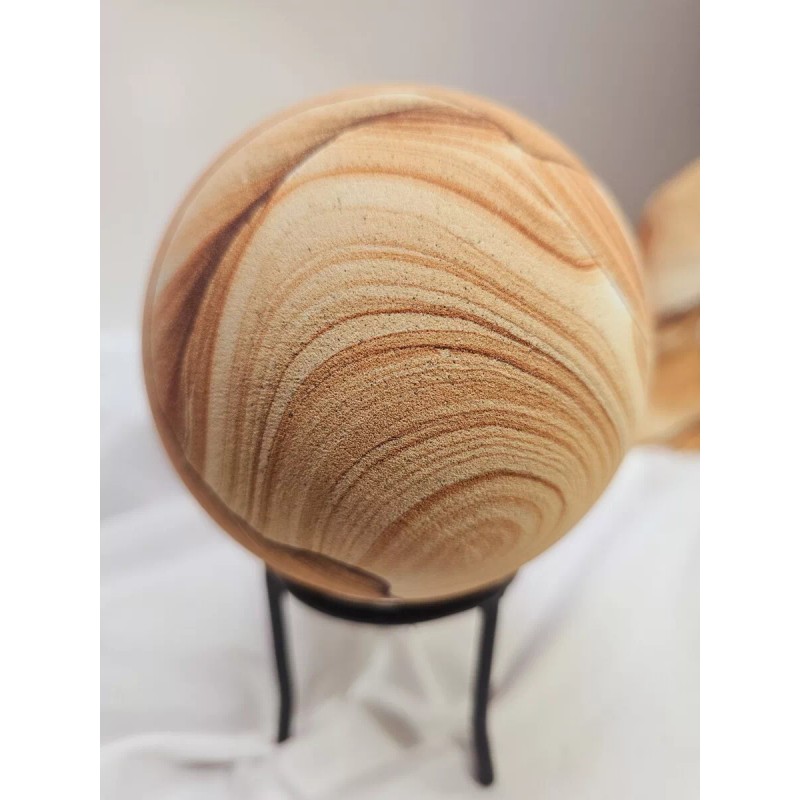 Beautiful Natural Sandstone Sphere - from Arizona Sierra, USA -