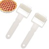 2 Pcs Lattice Cutter, Pastry Lattice Roller Cutter Pizza Cookie