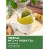 TeeLux Matcha Green Tea Bags with Sencha - 100 Count