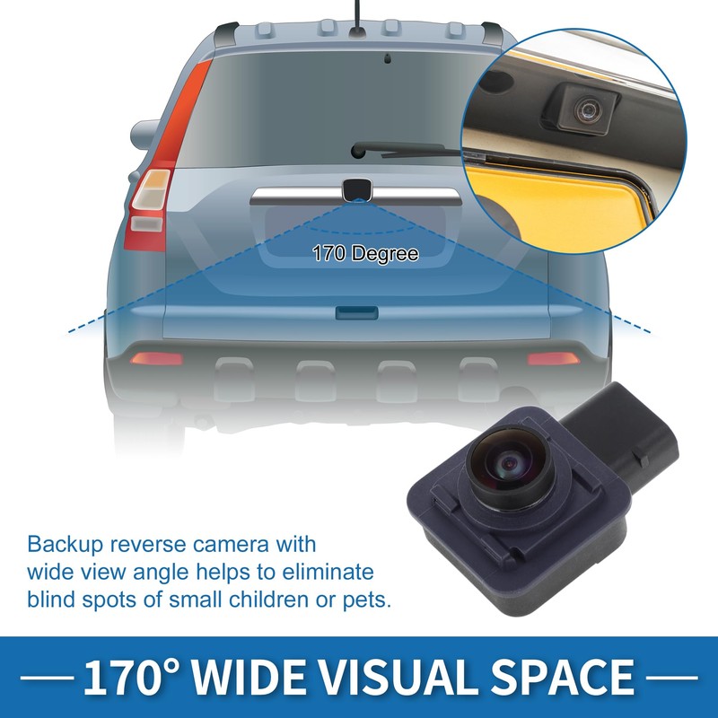 X AUTOHAUX Rear View Camera for Ford F250 F350 F450