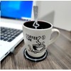 4 PCS Bling Car Cup Coaster, 2.75 Inch Anti Slip