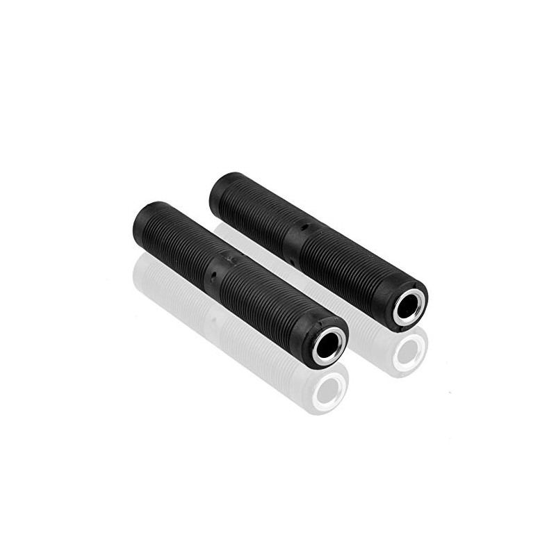 S SIENOC 2pcs 6.35mm Female to Female Adapter 6.35mm Stereo
