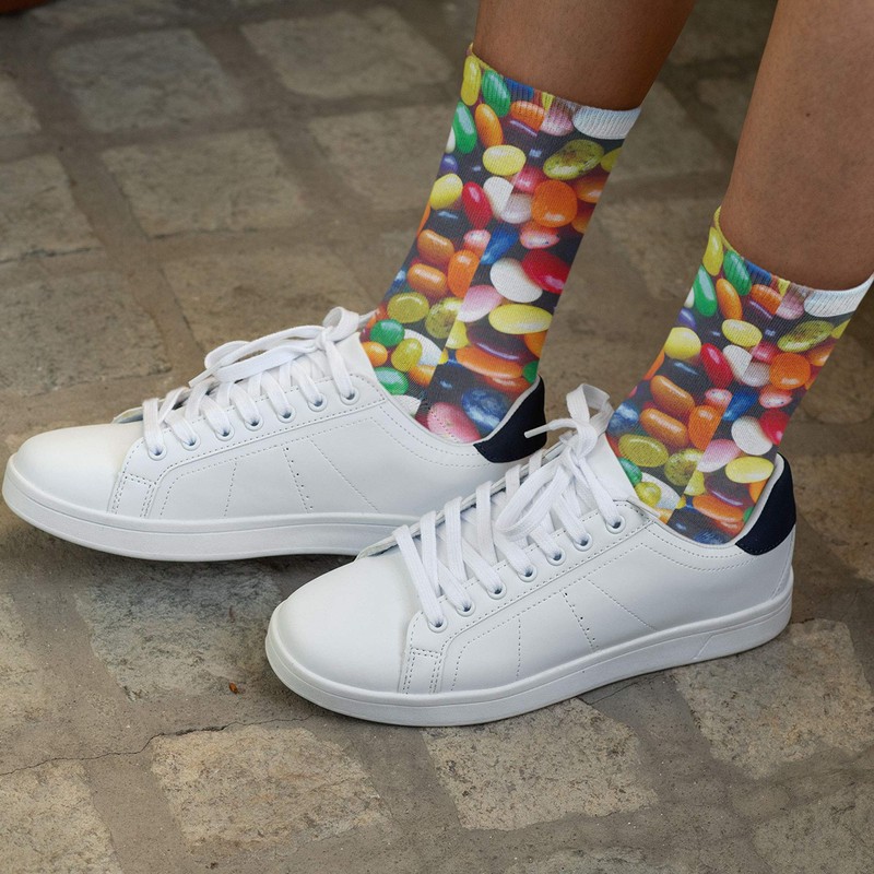 Function - Jelly Beans Fashion Socks Belly Candy Easter Bunny