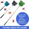 Telescopic Fly Swatter, Jakeloo 3 Pack Fly Swatter for Indoors