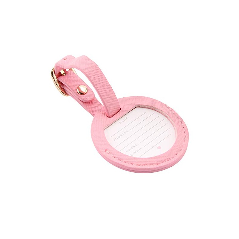 Willow & Rose Luggage Tag - Pink