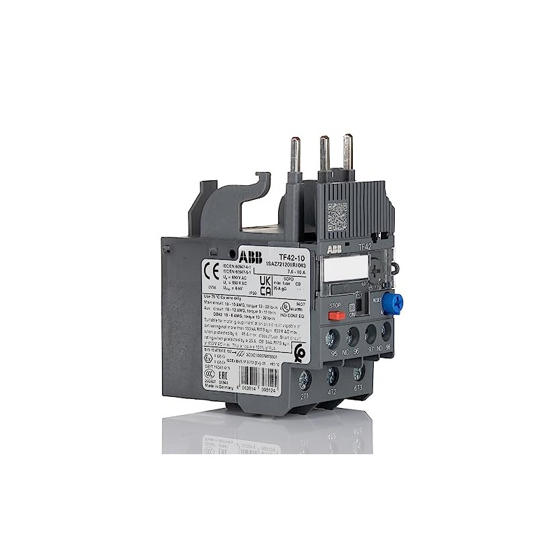 ABB TF42-10 TF42 Thermal Overload Relay with 7.60-10.0 Range