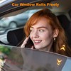 KOCZIL Static Cling Car Window Shades Removable and Reusable Car