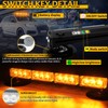 OPL5 Rechargeable Emergency Strobe Light,12 LED Rooftop Emergency Hazard Strobe