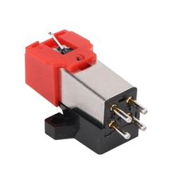 Magnet Cartridge AT91R, AT91R Phonograph Cartridge for LP3 Phonograph, Dual Magnet Cartridge Moving Turntable Replacement Parts, Dynamic Magnetic Phono Needle for LP3 Phono