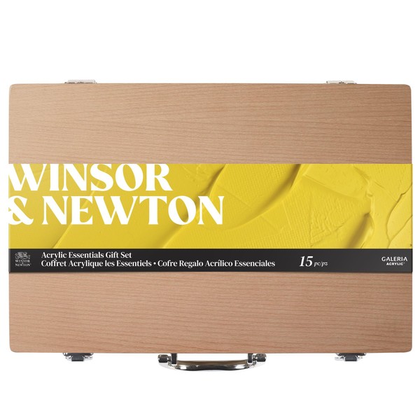 Winsor & Newton Galeria Acrylic Paint, Wooden Set 8 x