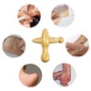 One Piece Comfortable Trigger Point Massager Tool Durable Massage Wooden