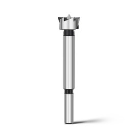 Forstner Drill Bit 19 mm for Wood, Forstner Bits Diameter 19 mm, Length 90 mm with 8 mm Round Shank