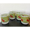 Anthropologie New Anthropologie Ischia Set of 4 Green Gingham with