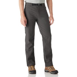 Outdoor Ventures Men's Fleece Lined Snow Pants Waterproof Windproof Ski Hiking Winter Pants With Pockets Grey