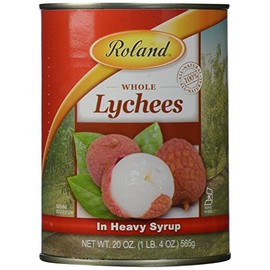 Roland Lychees In Heavy Syrup, 20 oz