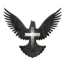 Bargain Max Decals Peace Dove Christian Jesus Cross Window Laptop Car Sticker 6"