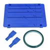 Tape Splicing Set, Blue Splicing Block with 2 Leader Tapes