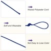 sourcing map Waxed Cord 1mm Waxed Polyester Cord 11 Yard