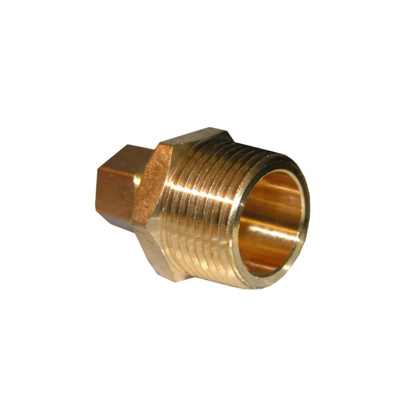 LASCO 17-6839 3/8-Inch Compression by 3/4-Inch Male Pipe Thread Brass
