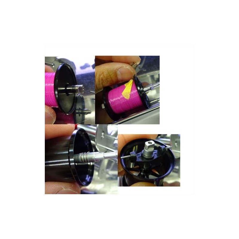 Available Reel Microcast Spool AMB2540R ms_amb2540r_cgld Groove Depth 4.0mm Champagne