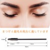 Samcos Disposable Eyelash Brushes 100pcs Eyebrow Brushes Screw Brushes for