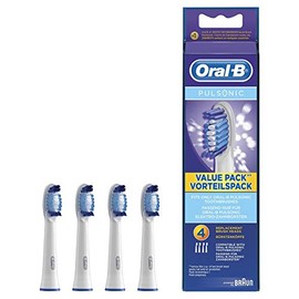 Braun Oral-B SR32-4 Pulsonic Value Pack Replacement Brush Heads 4Pack
