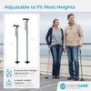 HurryCane HCANE-PG-C2 Freedom Edition Foldable Walking Cane with T Handle,