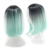 minkissy High Temperature Bob Wig Gradient Lace Front for Women