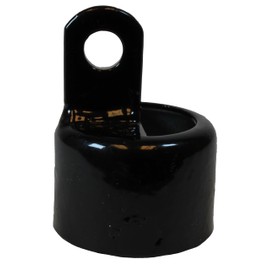 America's Fence Store Black 1-5/8" Combo Rail End (10)