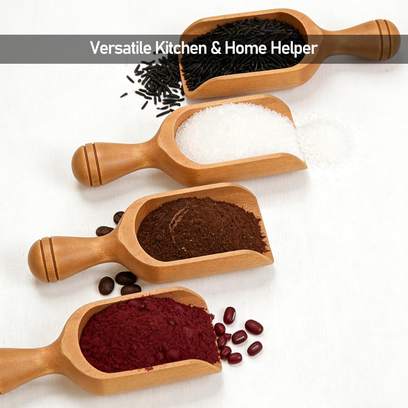 Wooden Scoop 2 Mini Shovels