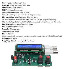 Signal Generator 1 Hz to 65534 Hz Function Signal Generator Module DDS Function Source Frequency Meter Professional Function Generator