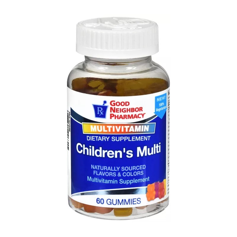 GNP CHILDRENS MULTIVITAMIN FRUIT GUMMY 60CT