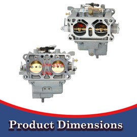 Thomletha Carburetor Replacement for Kawasaki Mule 3000 3020 3010 2001-2008 Trans 4x4 Replacement for 15003-2766 11060-2479 Carb