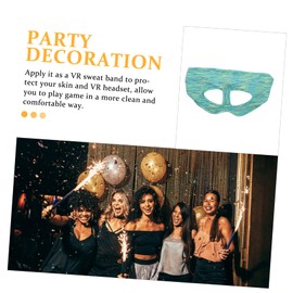 DOITOOL Vr Eye Mask Cover Pad Washable and Breathable Vr Accessories for Gaming Compatible Headsets for Sweat Protection