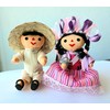 ALKIMIA INC Mexican Handmade Traditional Rag Couple Dolls - 5