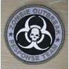 Unbranded ZOMBIE OUTBREAK RESPONSE TEAM BIOHAZARD SKULL TACTICAL ACU LIGHT